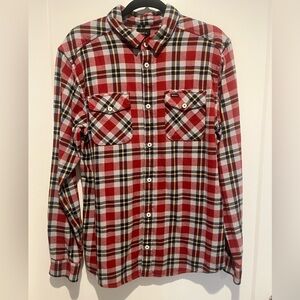 RVCA Plaid Button Up